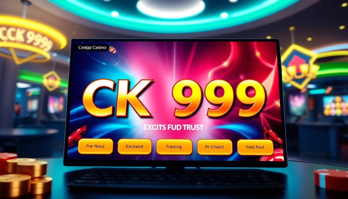 Engaging CK999 game screenshot highlighting vibrant graphics and user interface designed to attract players to the online casino platform.