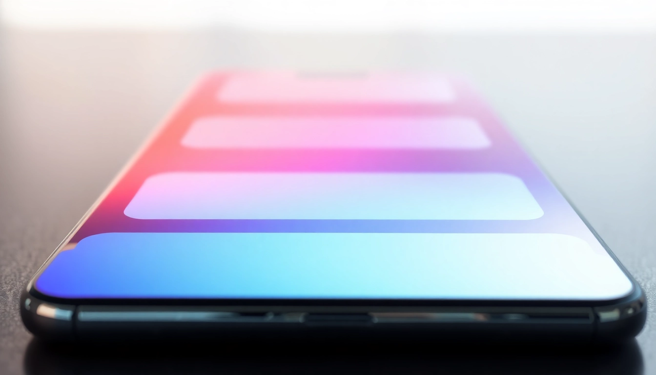 Trending News insights displayed on a modern device with a sleek prompt bar for user engagement