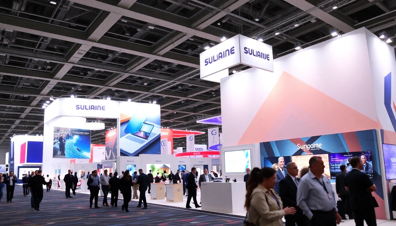 Effective tradeshow displays attract visitors with eye-catching signage and professional booth